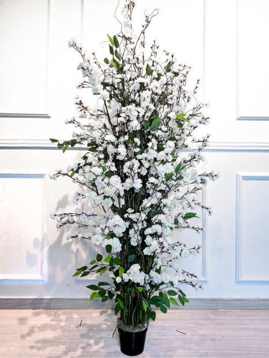 Arranjo Ameixeiras Brancas & Galhos Secos