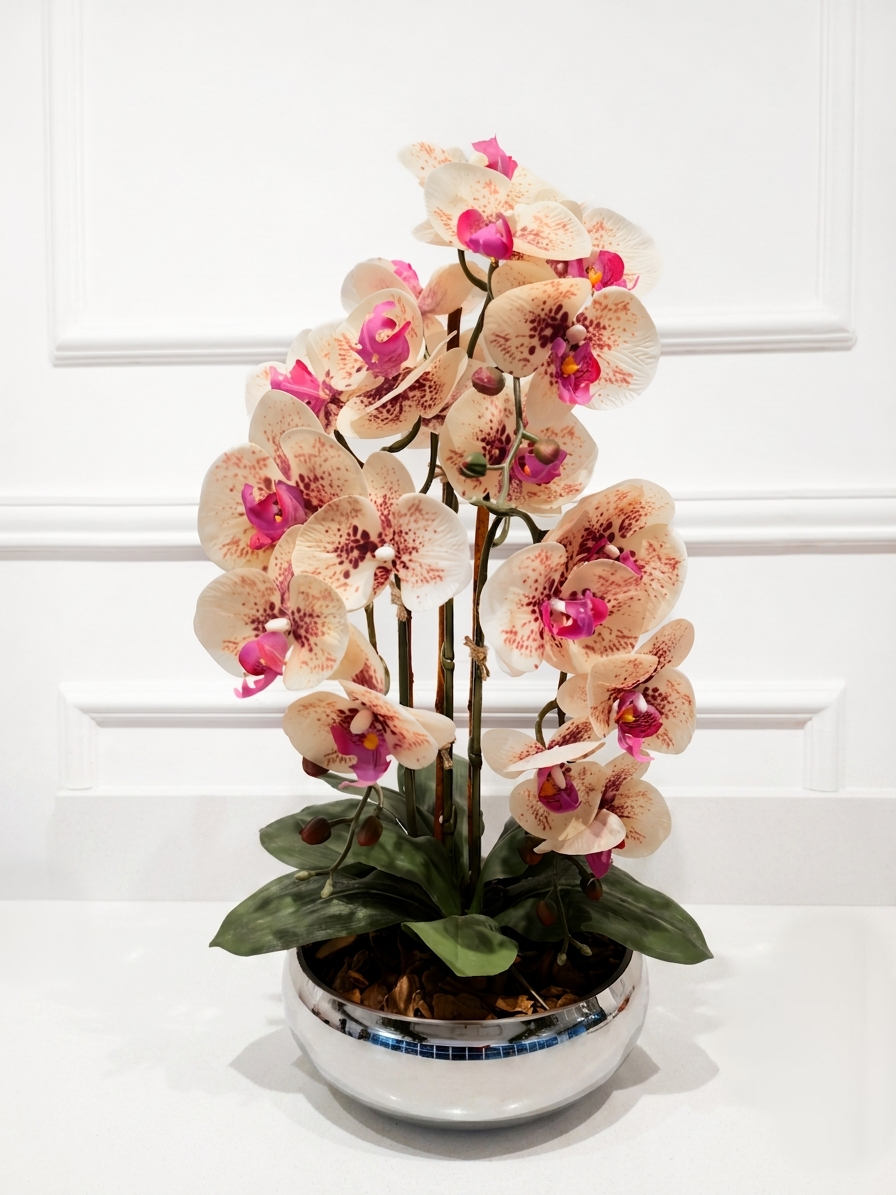 Arranjo Orquídeas Silver
